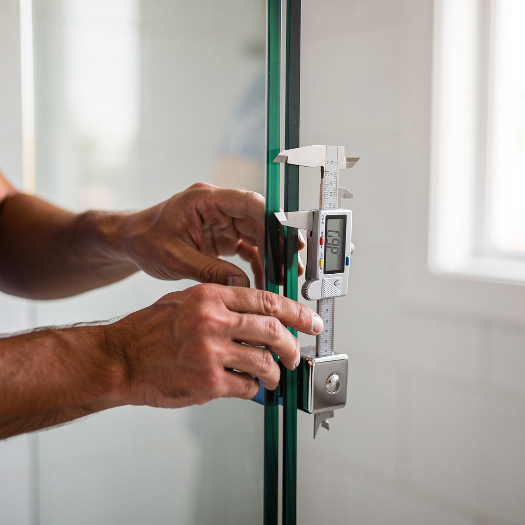 Shower Glass Pro custom design process for shower doors and glass installation in Santa Barbara